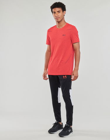 Majica Under Armour Seamless Grid Tee Rdeča | 1376921-628, 3