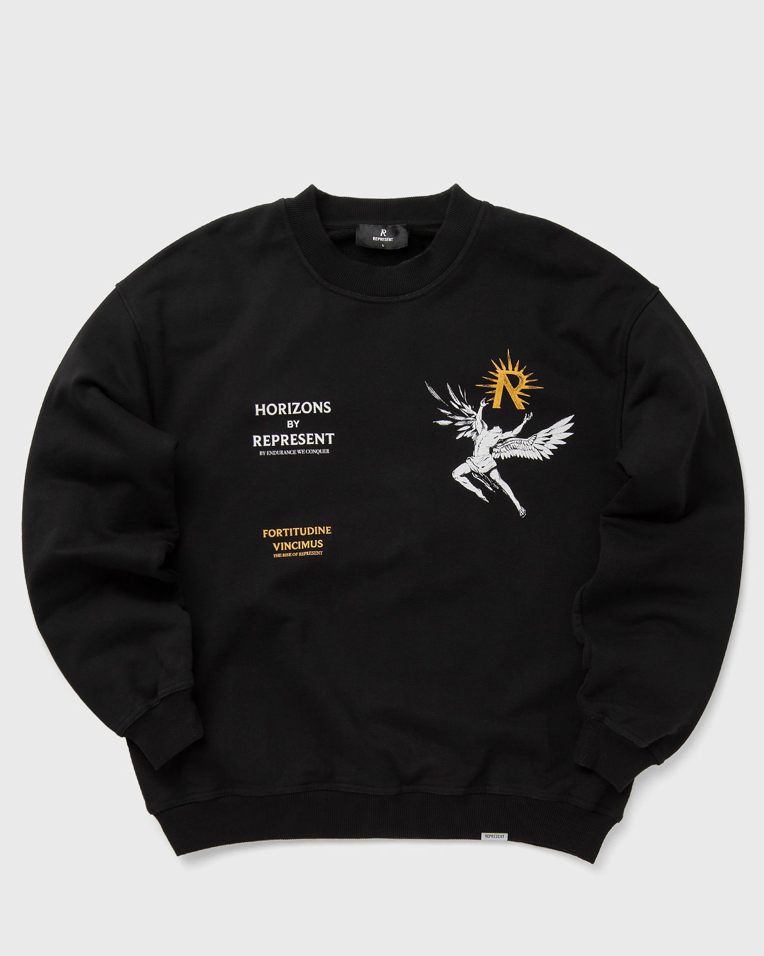 Pleteni pulover Represent Clo Represent ICARUS SWEATER Črna | MLM469-01, 0