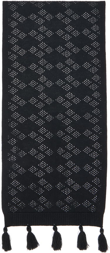 Šala ADER ERROR Knitted Scarf with Tassels Črna | BMADSSAC0402BK, 1