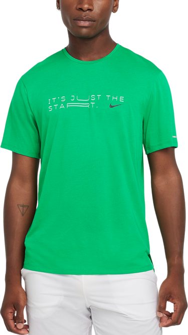 Majica Nike Green Running T-Shirt Zelena | hf0904-324, 0