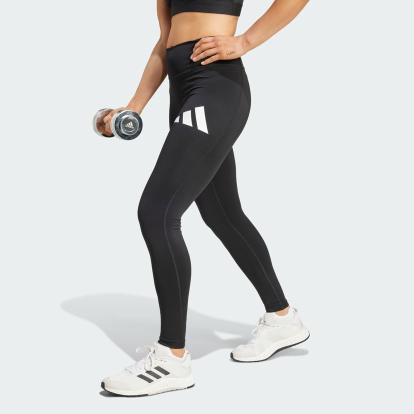 Pajkice adidas Performance Train Essentials Big Logo Full-Length Črna | JG3941