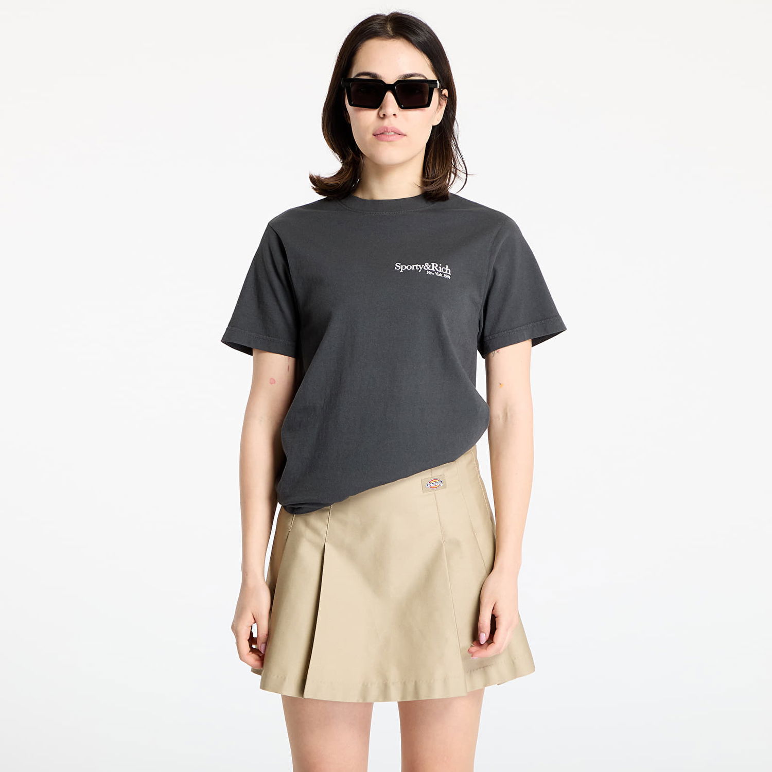 Majica Sporty & Rich Sporty & Rich HWCNY T-Shirt Črna | TO043622016BA02, 0