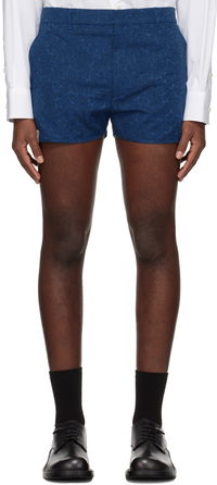 Floral Print Tailored Shorts