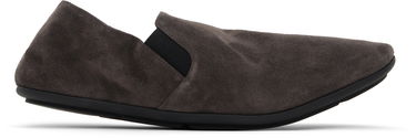 Superge in čevlji The Row Vincit Suede Slippers Siva | F2070-L40, 0
