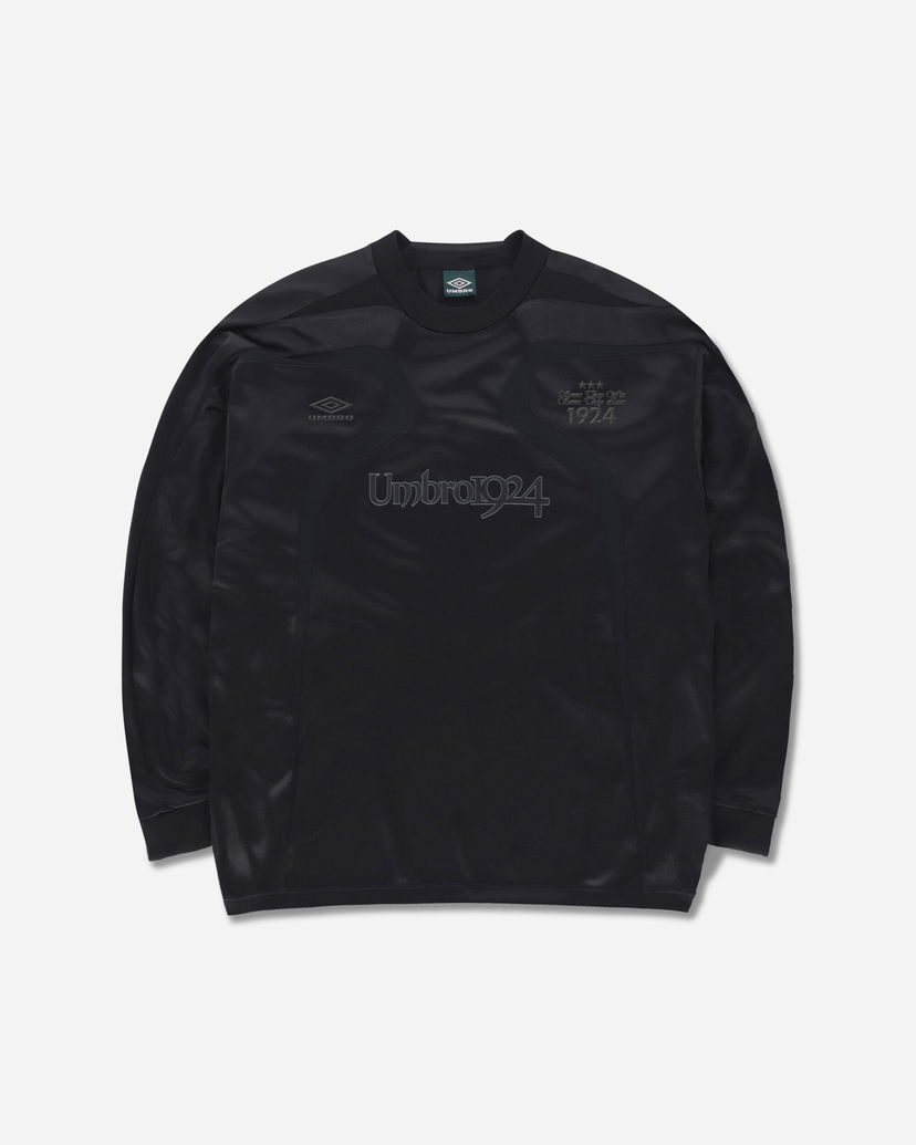 Dres Umbro 2004 Long Sleeve Jersey Črna | UBMW0173FA113 BLK0001