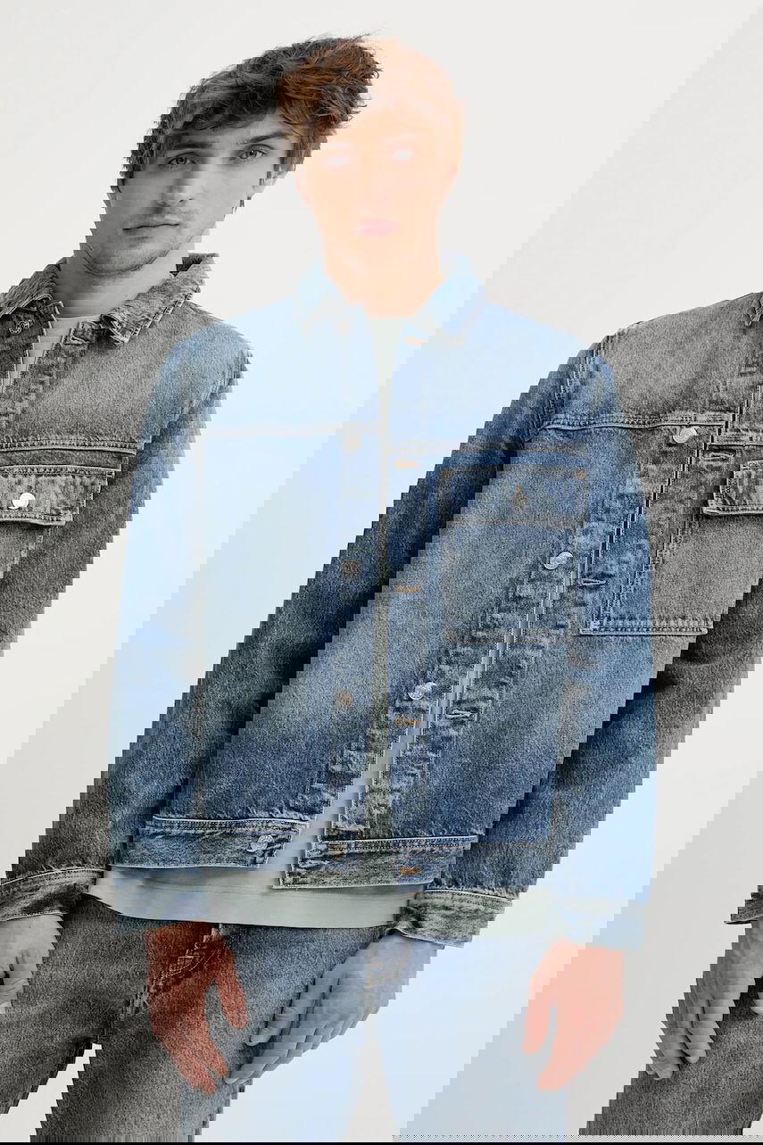 Jakna Samsoe Samsoe Samsoe Samsoe SAWESLEY Denim Jacket Modra | M25100082, 0