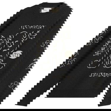 Pleteni pulover Heresy Outdoors Knit Sweater Črna | HAW25-KW02, 0