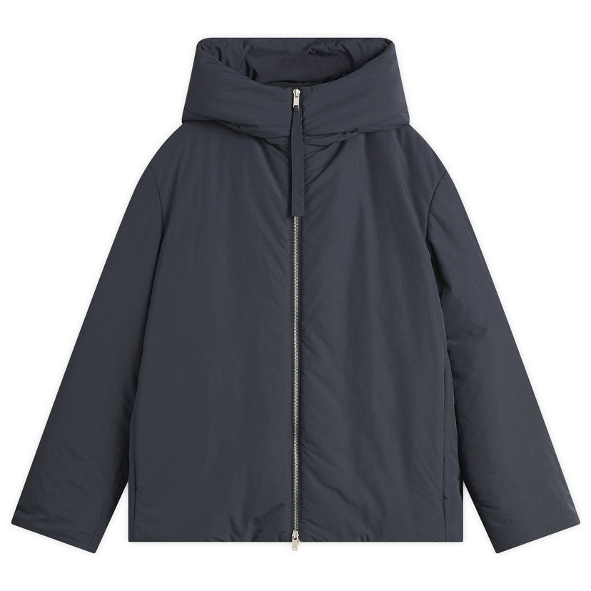 Puhovka Jil Sander Jil Sander Hooded Down Jacket, Size Large Mornarica | J47AF0159-J74276-001