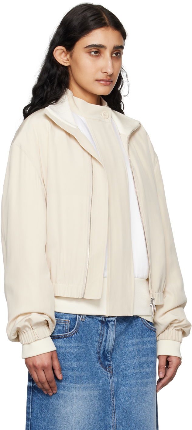 Bomber jakna Helmut Lang Helmut Lang Bomber Jacket Bež | O04HW102, 1