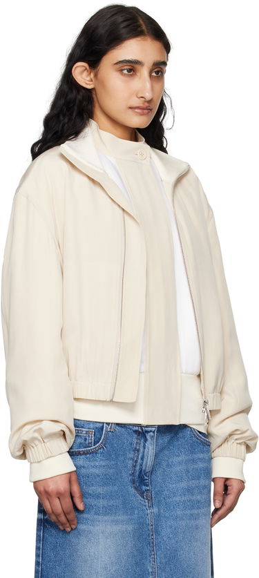 Bomber jakna Helmut Lang Helmut Lang Bomber Jacket Bež | O04HW102, 1