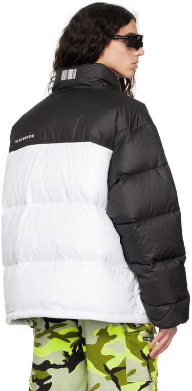 Puhovka VETEMENTS Colorblock Down Jacket Bela | VL14JA280W, 2