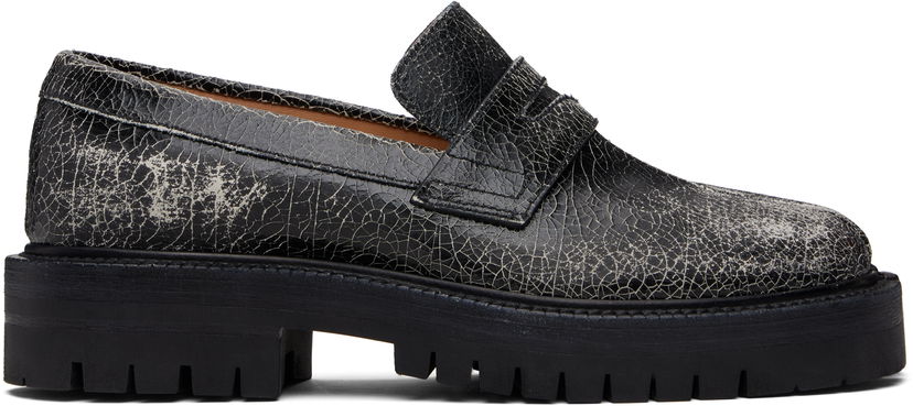Superge in čevlji Maison Margiela Maison Margiela Tabi County Loafers Črna | S58WR0110 P7424