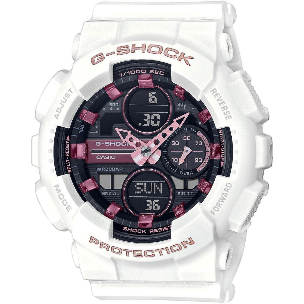 Ure CASIO G-Shock Bela | GMA-S140M-7AER, 1