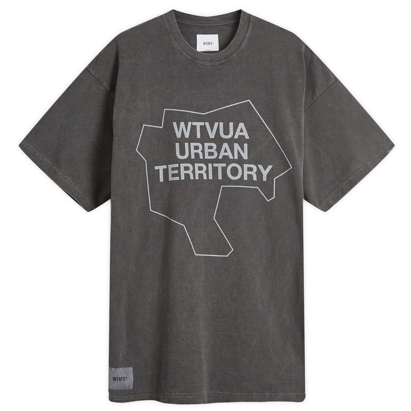 Majica WTAPS T-Shirt Garment Dyed WTVUA Črna | 242ATDT-CSM04-BLK