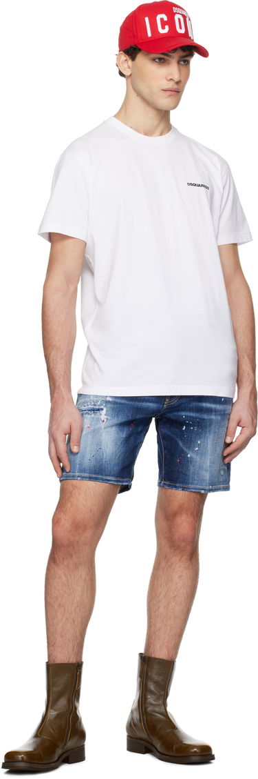 Kratke hlače DSQUARED2 Dsquared2 Medium Easy Wash Denim Shorts Modra | S74MU0884_S30664, 3