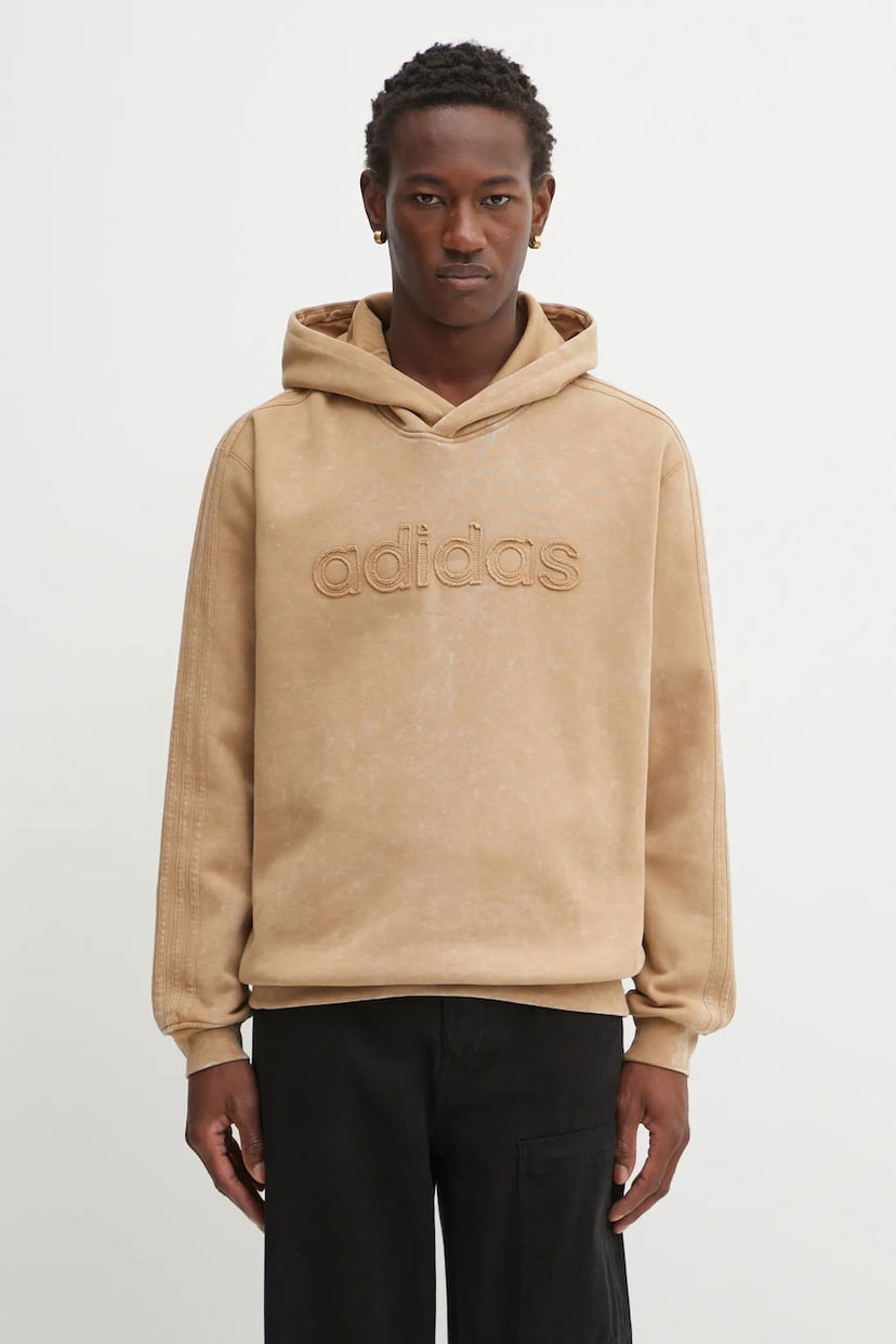 Pulover adidas Originals adidas Originals Wsh Hoodie Bež | JY2791
