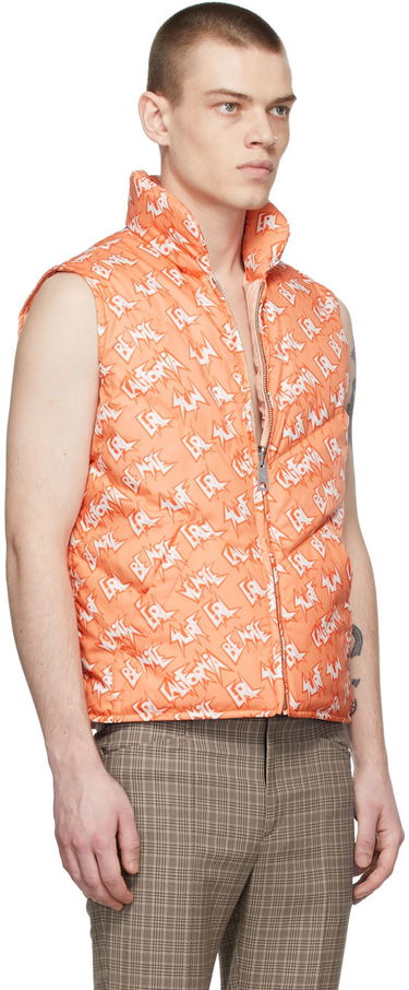 Telovnik ERL Print Polyester Down Vest Oranžna | ERL04C005, 1