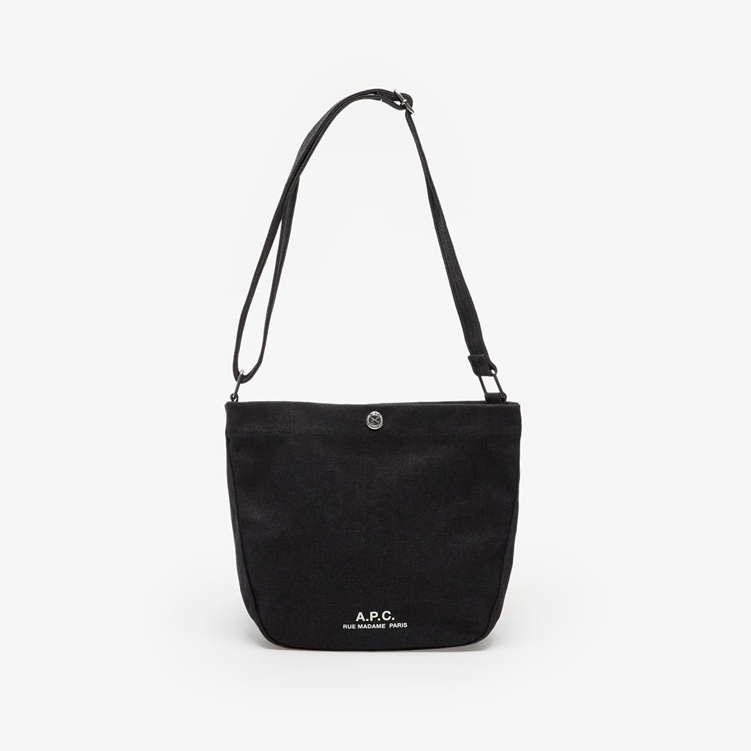 Torba za čez ramo A.P.C. A.P.C. Journal Small Satchel Črna | PSAJZ-M67010 LZZ, 0
