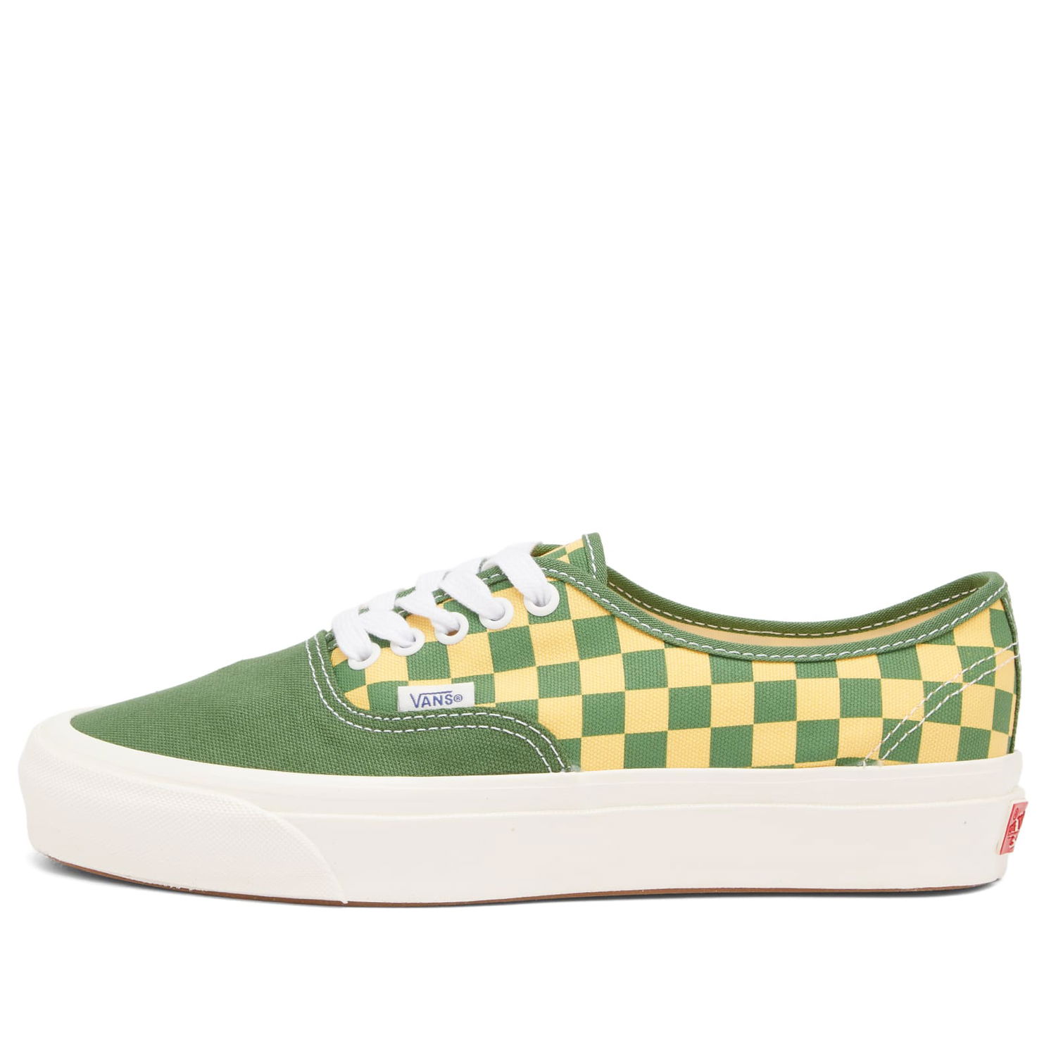 Superge in čevlji Vans LX Authentic 44 Checkerboard, Size UK 10 Zelena | VN000EBNBR11, 0