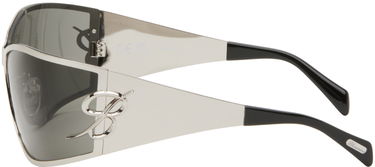 Sončna očala Blumarine Metal Wraparound Sunglasses Siva | P444W268A, 2