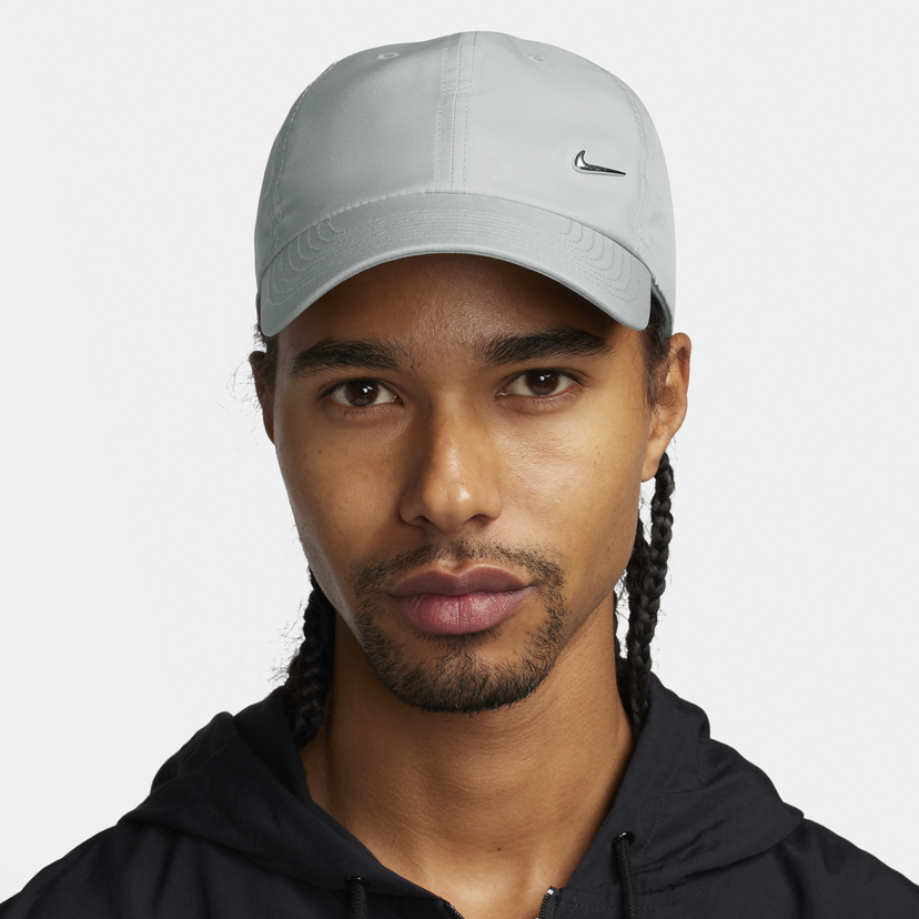 Kapa Nike Dri-FIT Club Swoosh Logo Siva | FB5372-077