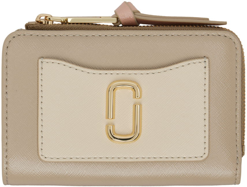 Denarnica Marc Jacobs Marc Jacobs 'The Utility Snapshot' Bifold Wallet Bež | 2F3SMP061S07, 0