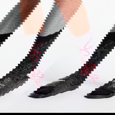 Superge in čevlji Footshop FTSHP Monogram Slides Black Črna | FTSHP_399, 8