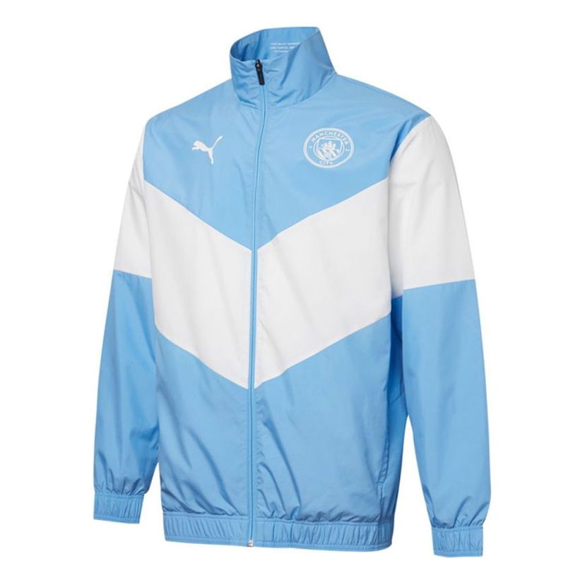Vetrovka Puma Manchester City FC Training Colorblock Jacket Modra | 764507-01