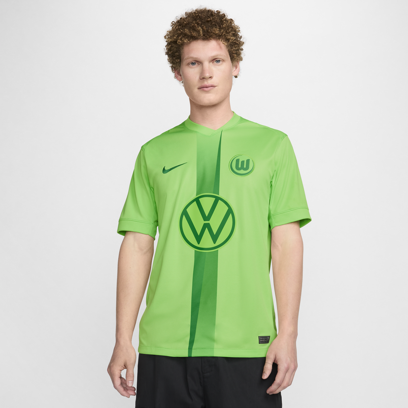 Dres Nike Dri-FIT Replica VfL Wolfsburg Stadium 2024/25 Replica Zelena | FZ2819-398