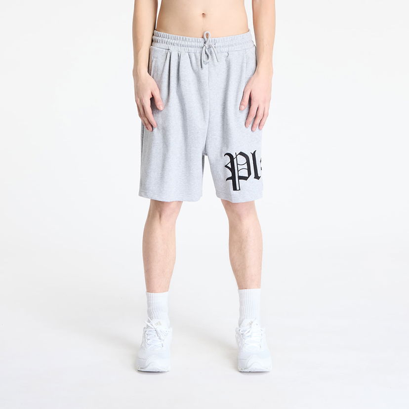 Kratke hlače Pleasures Pleasures Oe Wide Shorts Siva | P25SP035 GREY