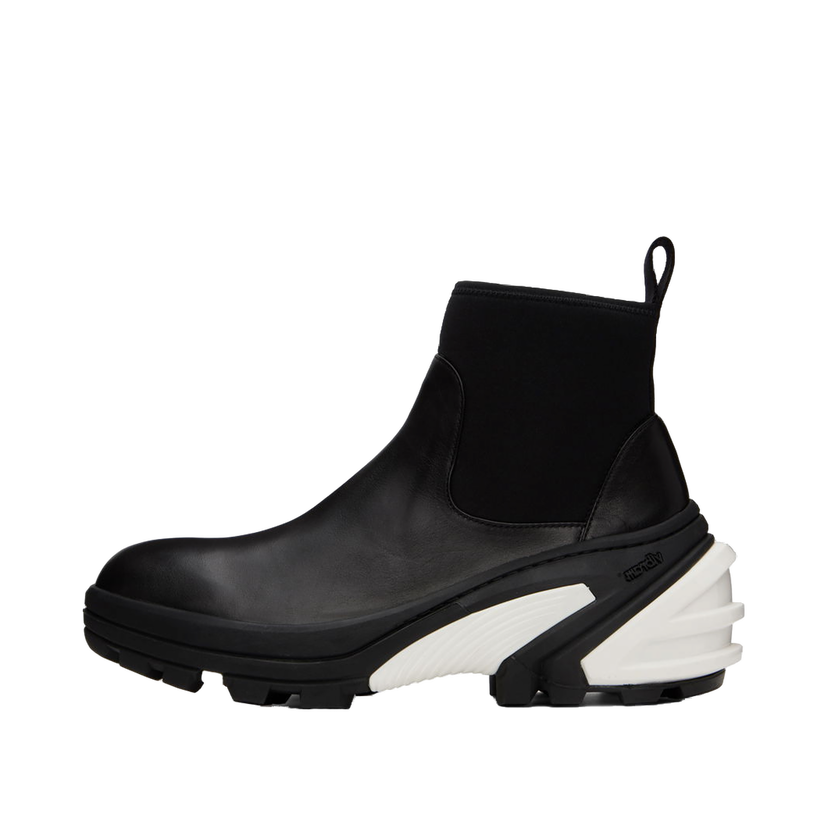 Superge in čevlji 1017 ALYX 9SM 1017 ALYX 9SM Leather Mid Chelsea Boots Črna | AAUBO0059LE02
