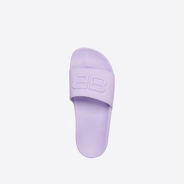 Superge in čevlji Balenciaga Pool Slide Lila | 656434W1S855817, 1