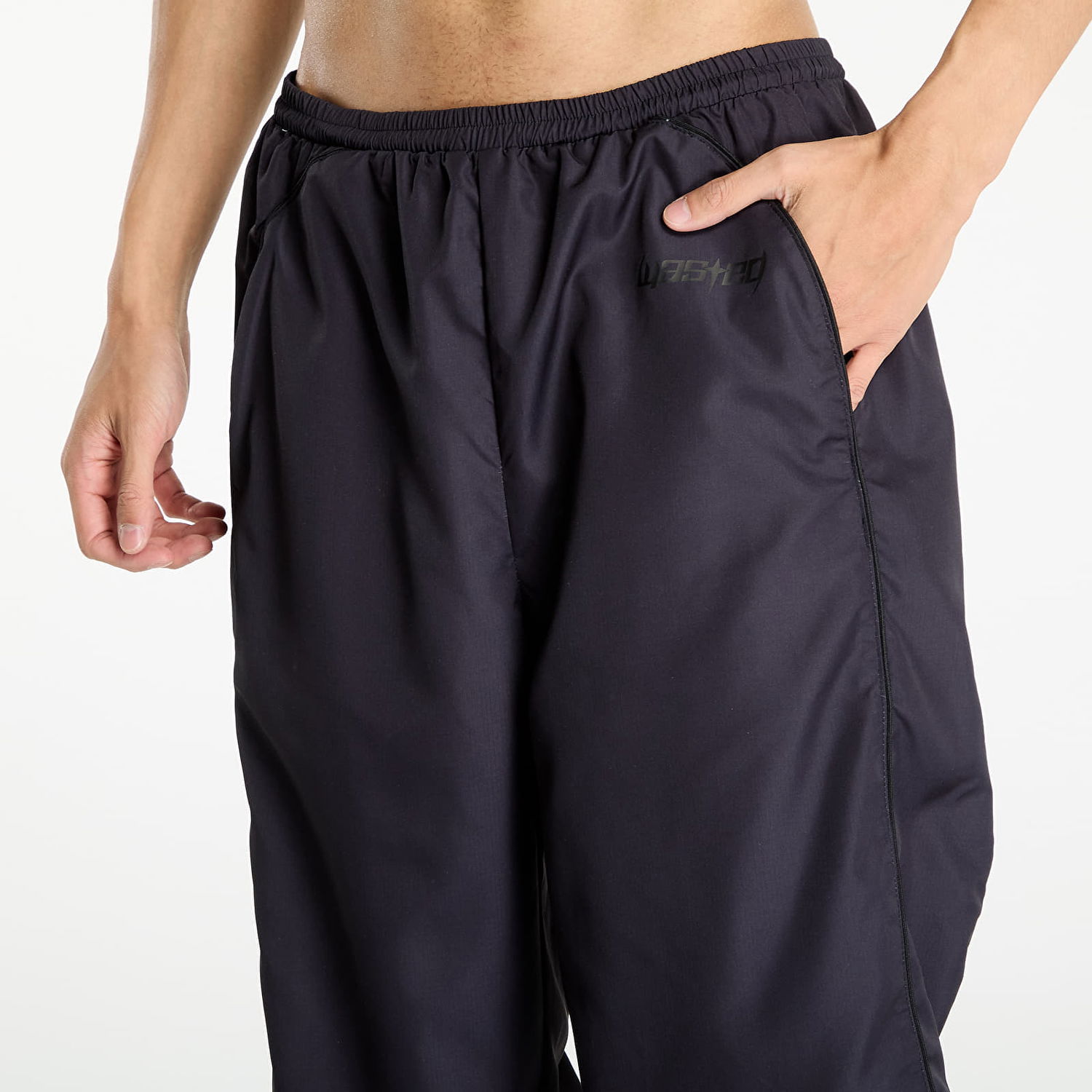 Hlače Wasted Paris Wasted Paris Spine Track Pants Črna | WP_000295, 1