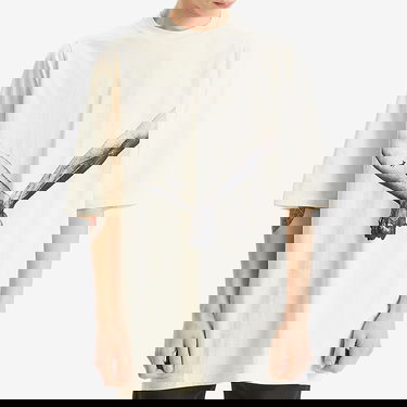 Majica Rick Owens Rick Owens Jumbo Graphic T-Shirt, Size Large Bela | RR01E5238-JNCP3-2109, 2