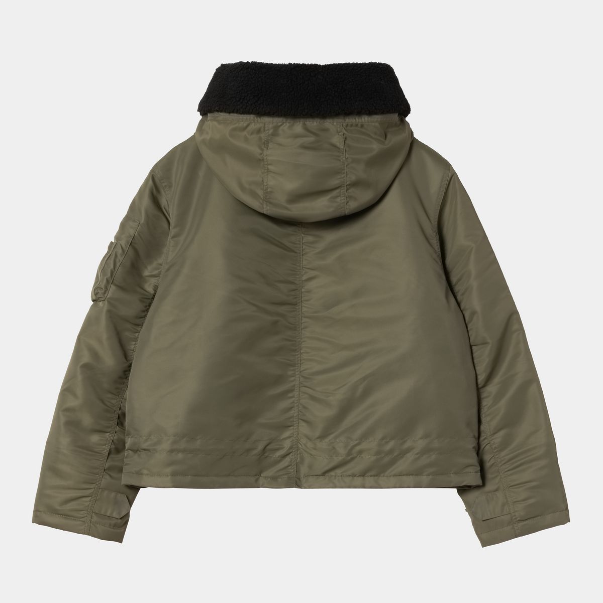 Parka Carhartt WIP Oltera Hooded Jacket with Sherpa Lined Hood Zelena | I035318_9, 1
