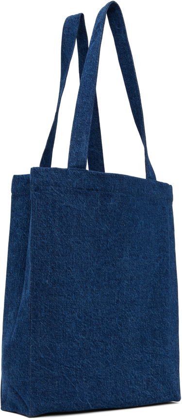 Tote bag A.P.C. A.P.C. Lou Carpenter Denim Tote Bag Modra | COHTD-M61990, 2