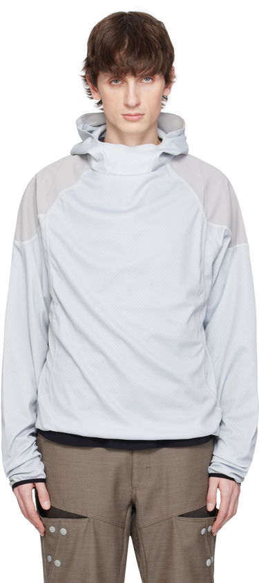 Pulover GR10K GR10K Combact Hoodie Siva | BG824122EI, 0