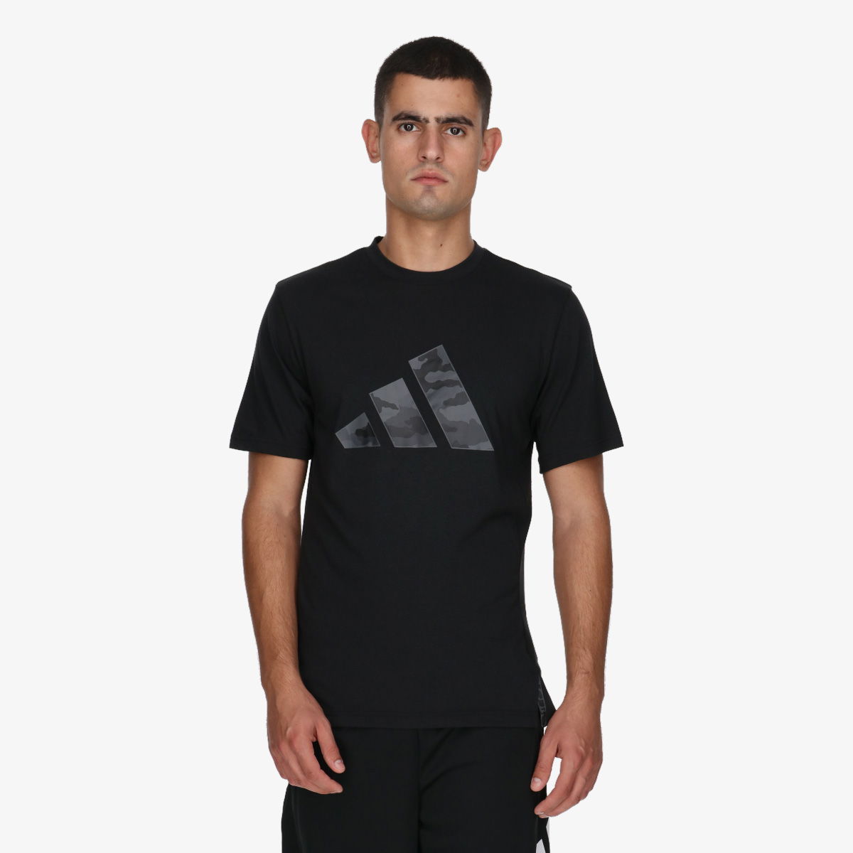 Majica adidas Performance Training Camo Graphic Tee Črna | IS6151, 1