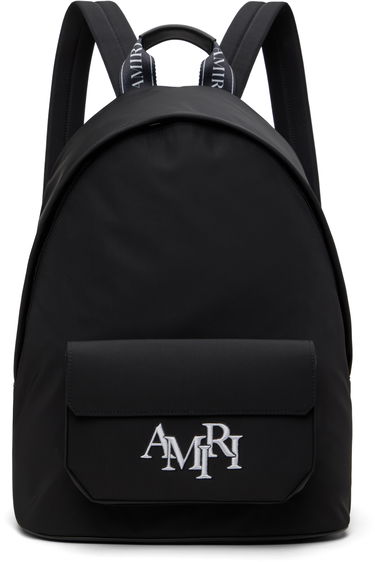 Nahrbtnik AMIRI AMIRI Staggered Backpack Črna | AMBGBP1010, 0
