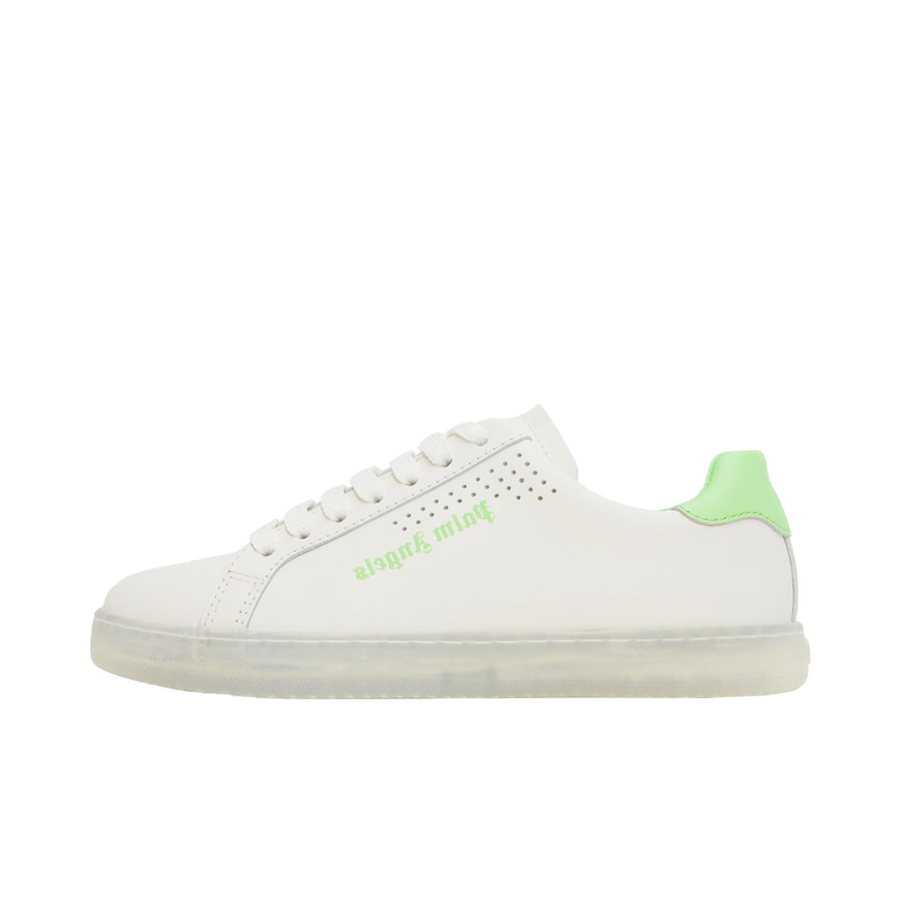 Superge in čevlji Palm Angels White & Green Palm One Bela | PWIA035E23LEA0020150