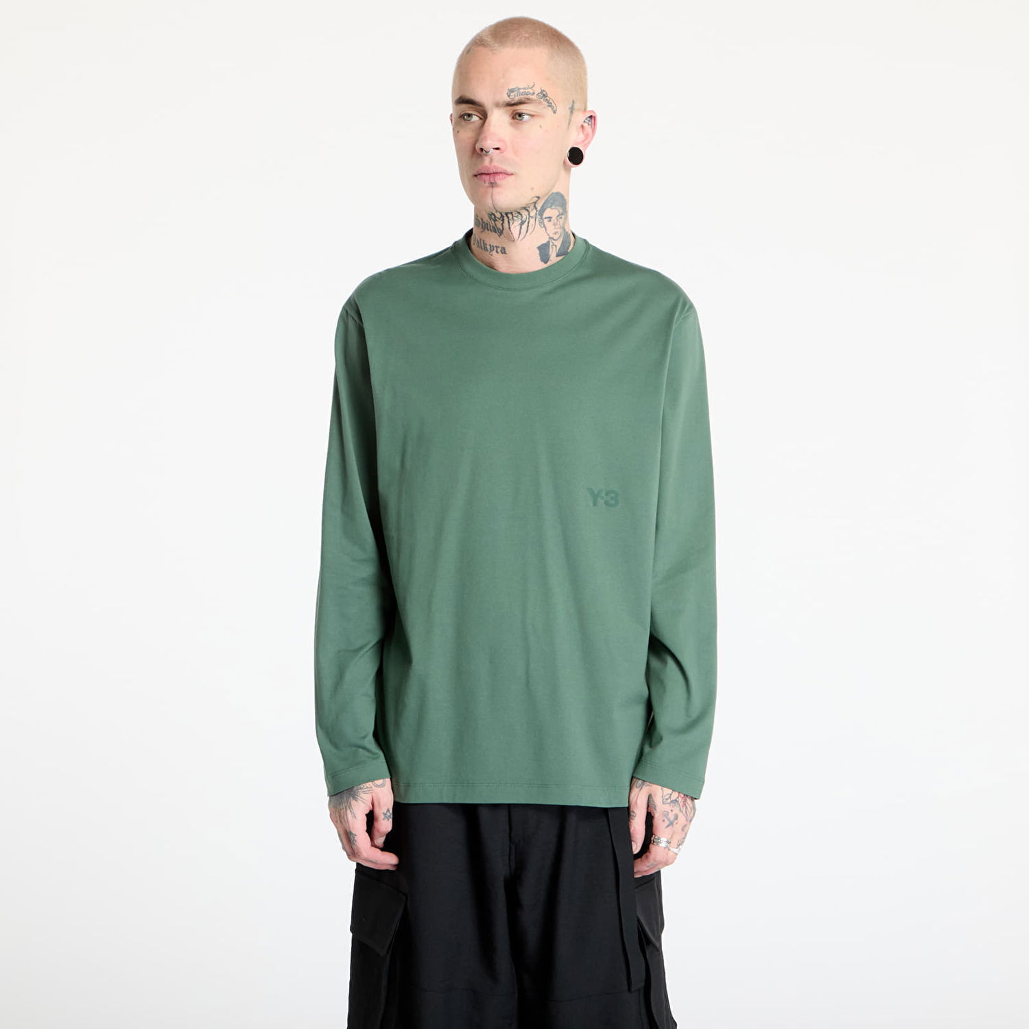 Majica Y-3 Y-3 Long Sleeve Top Zelena | JM7829, 0