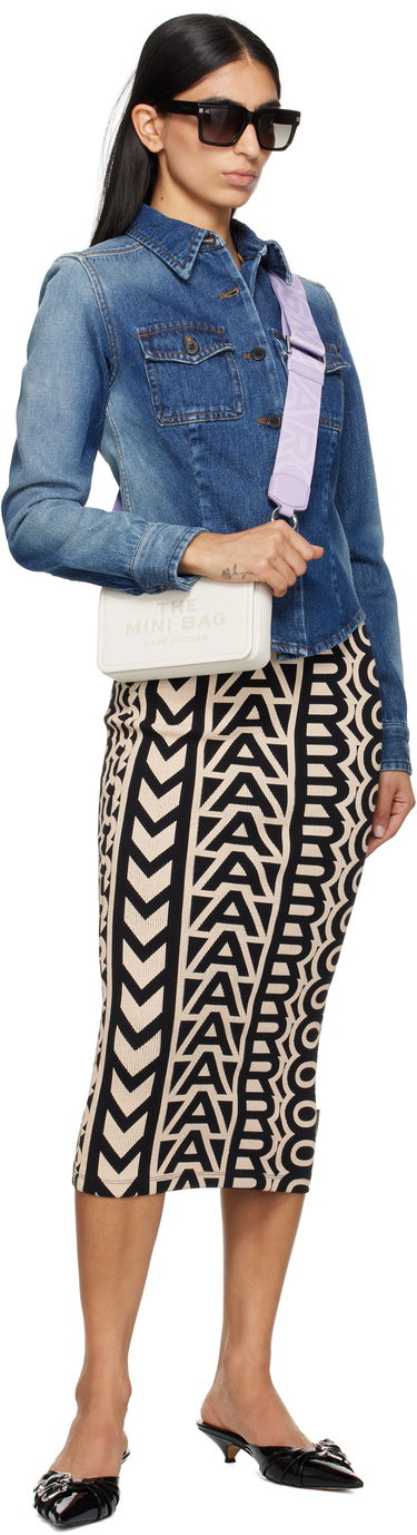 Pasovi Marc Jacobs Marc Jacobs 'The Outline Logo Webbing' Adjustable Shoulder Strap Lila | 2S3SST001S02, 1