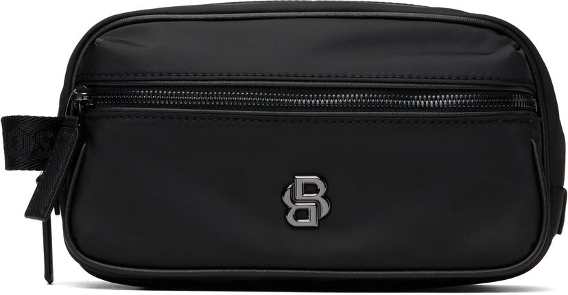 Potovalna torba BOSS BOSS Double B Monogram Wash Bag Črna | 50548082