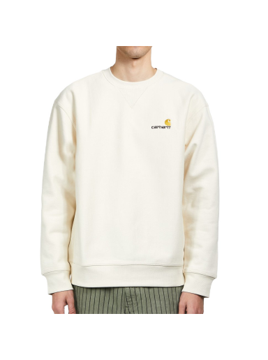 Pulover Carhartt WIP American Script Sweat Bela | I025475.05.XX