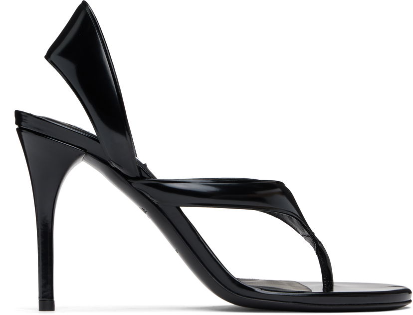 Superge in čevlji Alaïa ALAÏA Heeled Thong Sandals Črna | AA3S122CK301