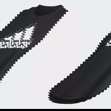 Majica brez rokavov adidas Originals AEROREADY Made for Training Logo Graphic Racerback Črna | HD6281, 4