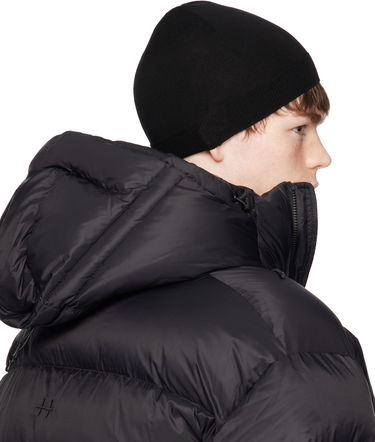 Beanie HELIOT EMIL HELIOT EMIL Fresnel Wool Beanie Črna | PREAW25_16_120_BLK01, 2