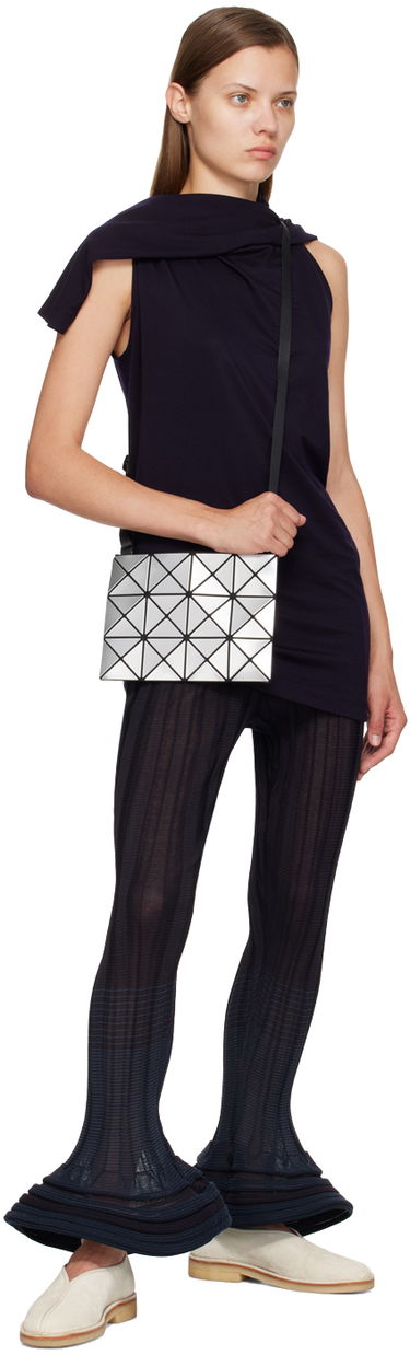 Torba za čez ramo BAO BAO ISSEY MIYAKE Geometric Pattern Metallic Crossbody Bag Kovinski | BB48AG056, 3