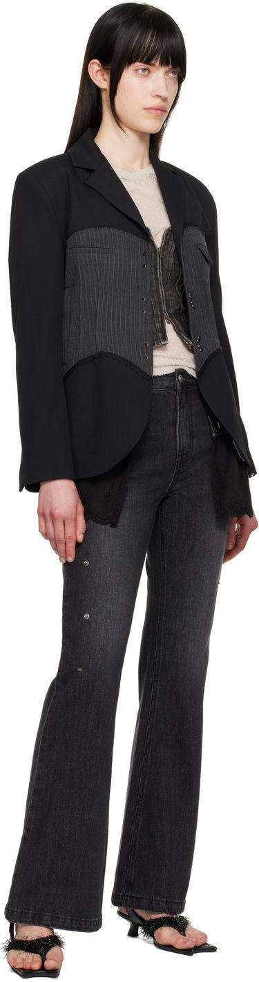 Jakna Andersson Bell Andersson Bell Corset Inserted Blazer Črna | awa684w, 3
