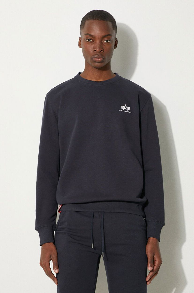 Pulover Alpha Industries Sweatshirt Modra | 188307.07